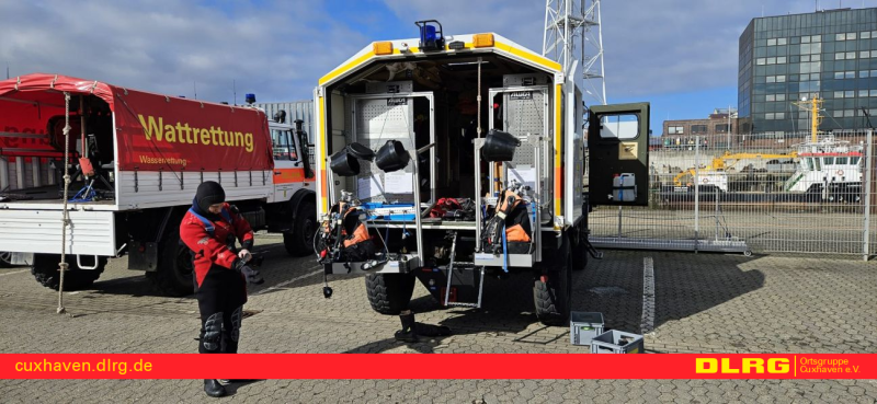 Gerätewagen Tauchen und Wattrettung